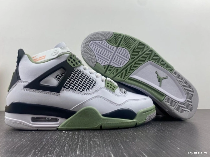 Rep Onekick WMNS Air 4 Jordan Seafoam AQ9129-103 0807